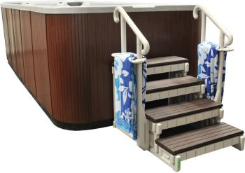 Swimmer 18' Swim Spa with Cabinet