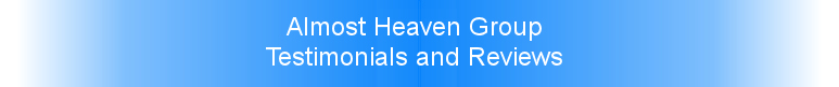 Heavenly Saunas Testimonials, Almost Heaven Group Testimonials and Reviews