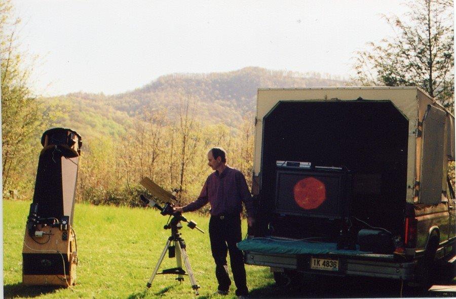 dave, scopes, and 32inch LCD screen
